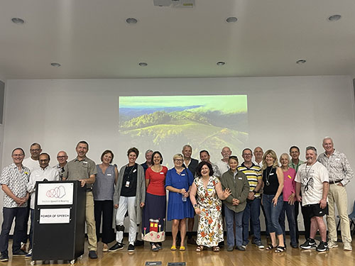 Group photo of participants of the AAA 2023 conference.