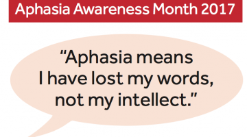 Aphasia Awareness Months