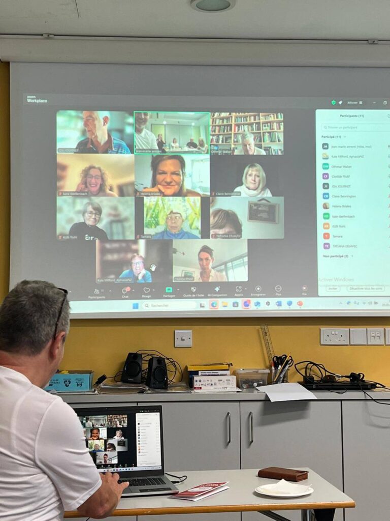 Online and offline participants at AIA General Assembly in Cyprus, 2025